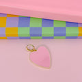 Pretty In Pink Gold Charm