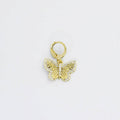 Gold Butterfly Charm
