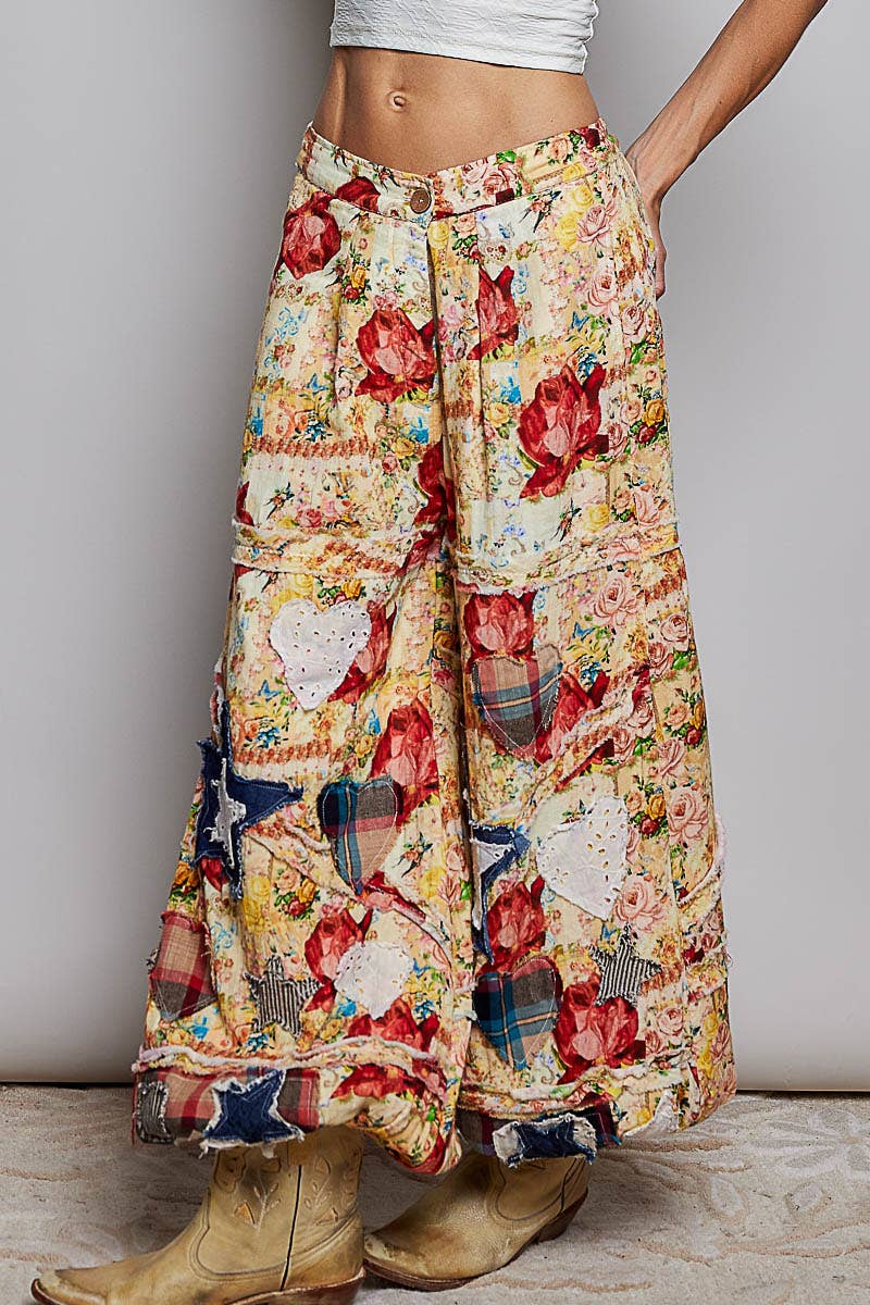 POL - Vintage Star Patch Jogger Pants