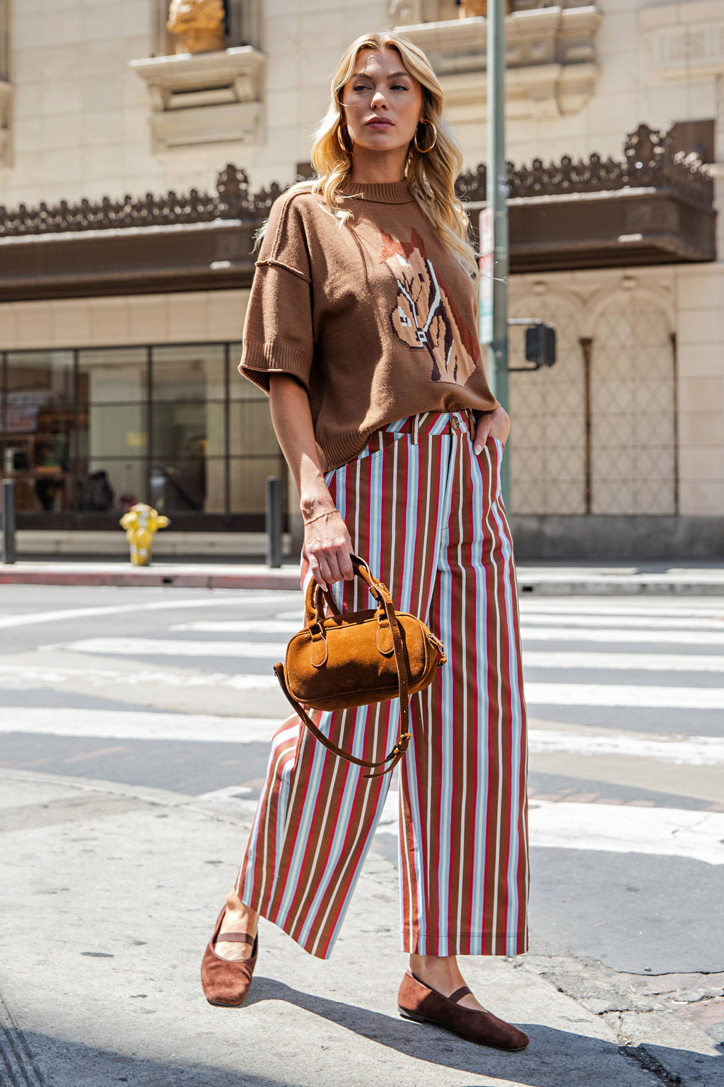 The Weekend Stripe Pants