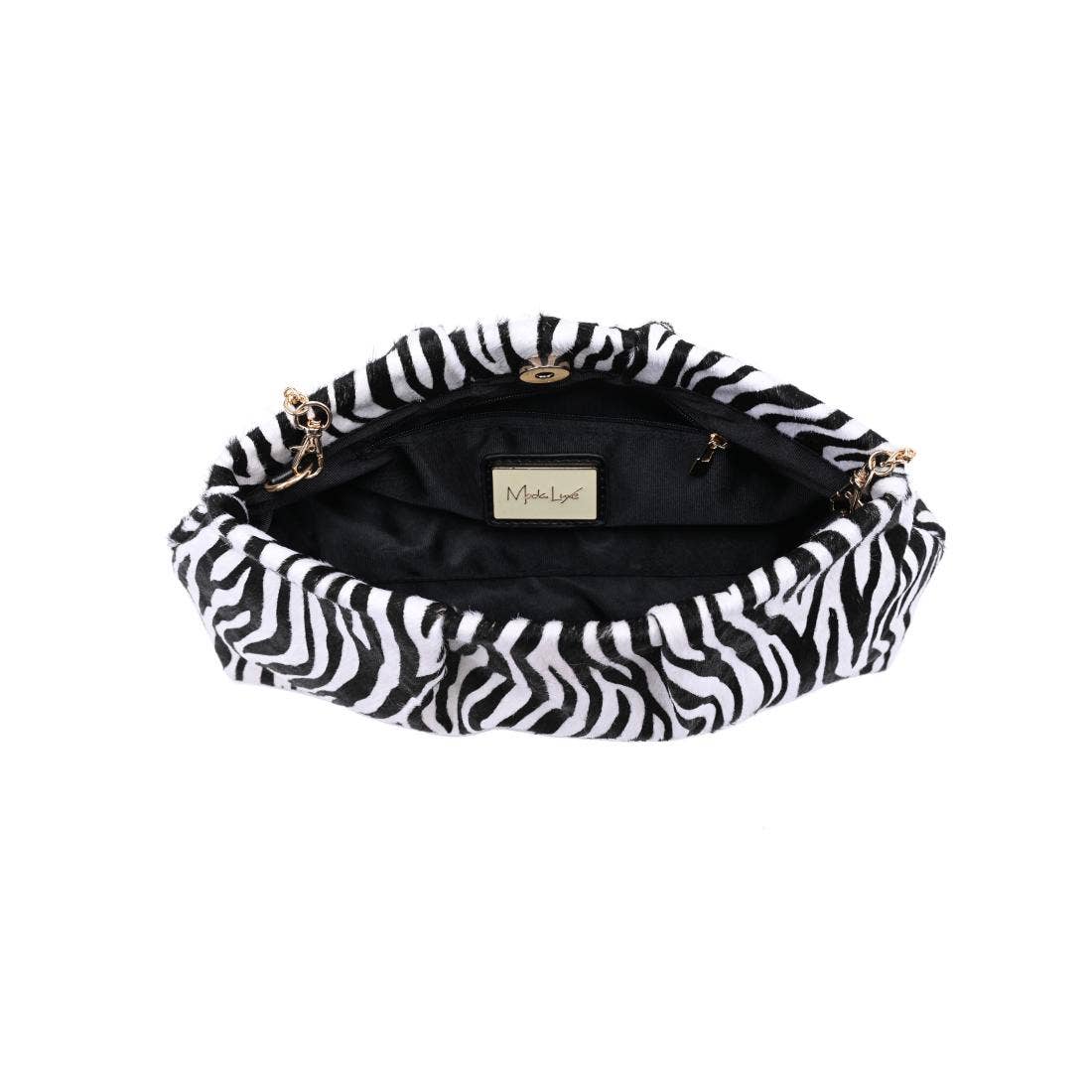 Elva Zebra Clutch