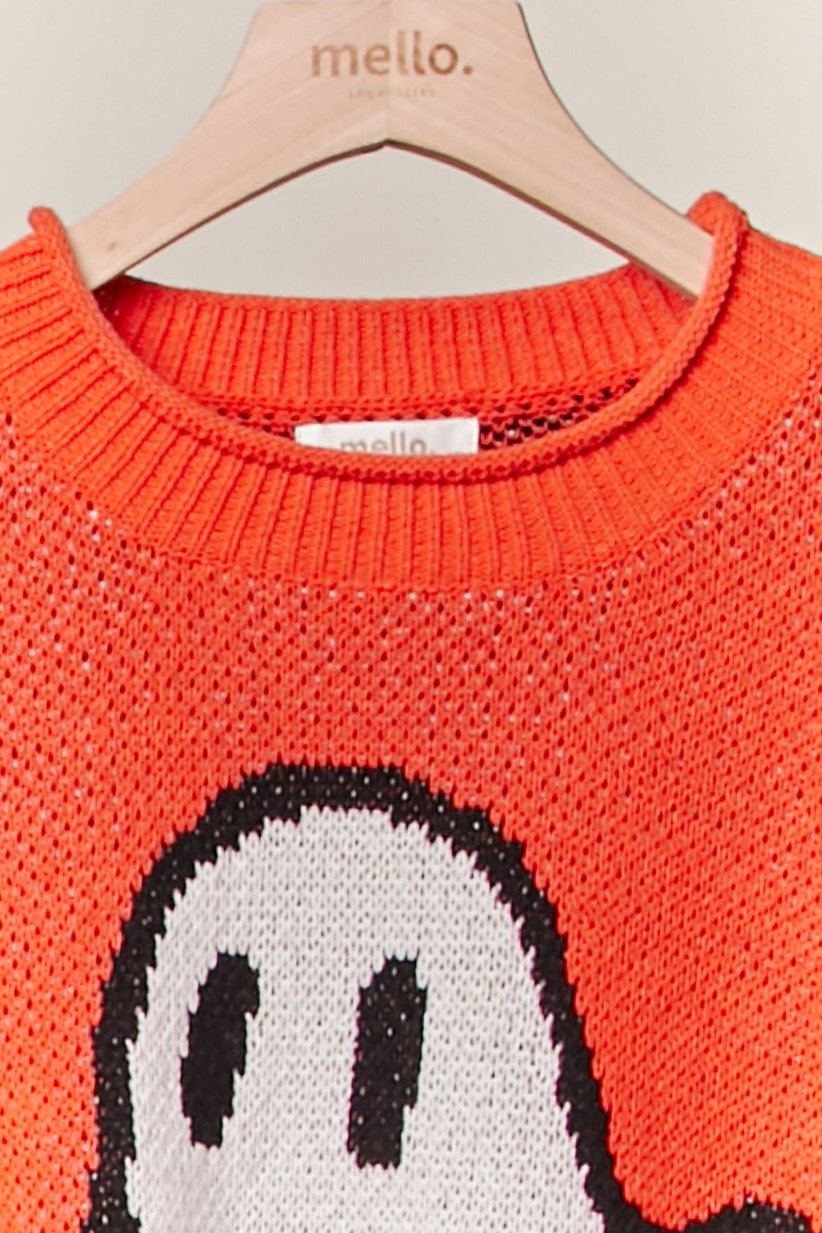 Halloween Ghost Knit Sweater