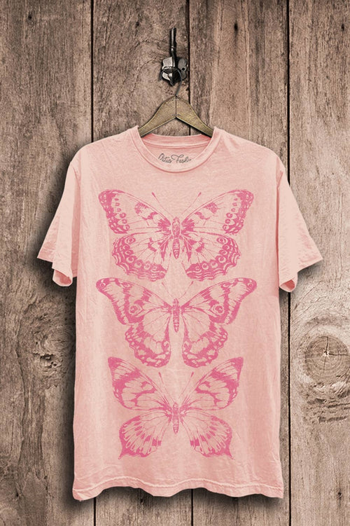 Butterflies Graphic Top