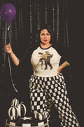 A Waltz with Frankie Cropped Baby 3/4 Raglan tee