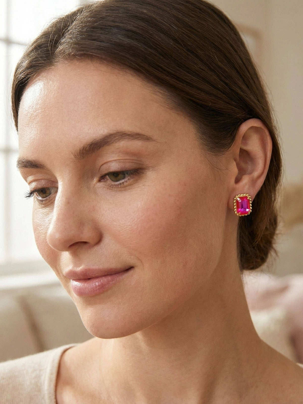 Sorrelli - Octavia Scalloped Stud Earrings