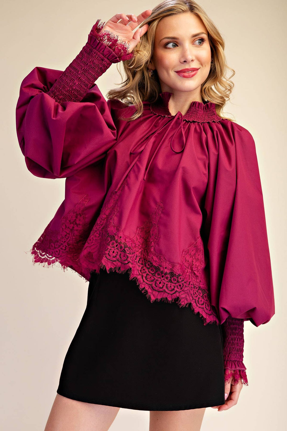 Main Character Lace Blouse