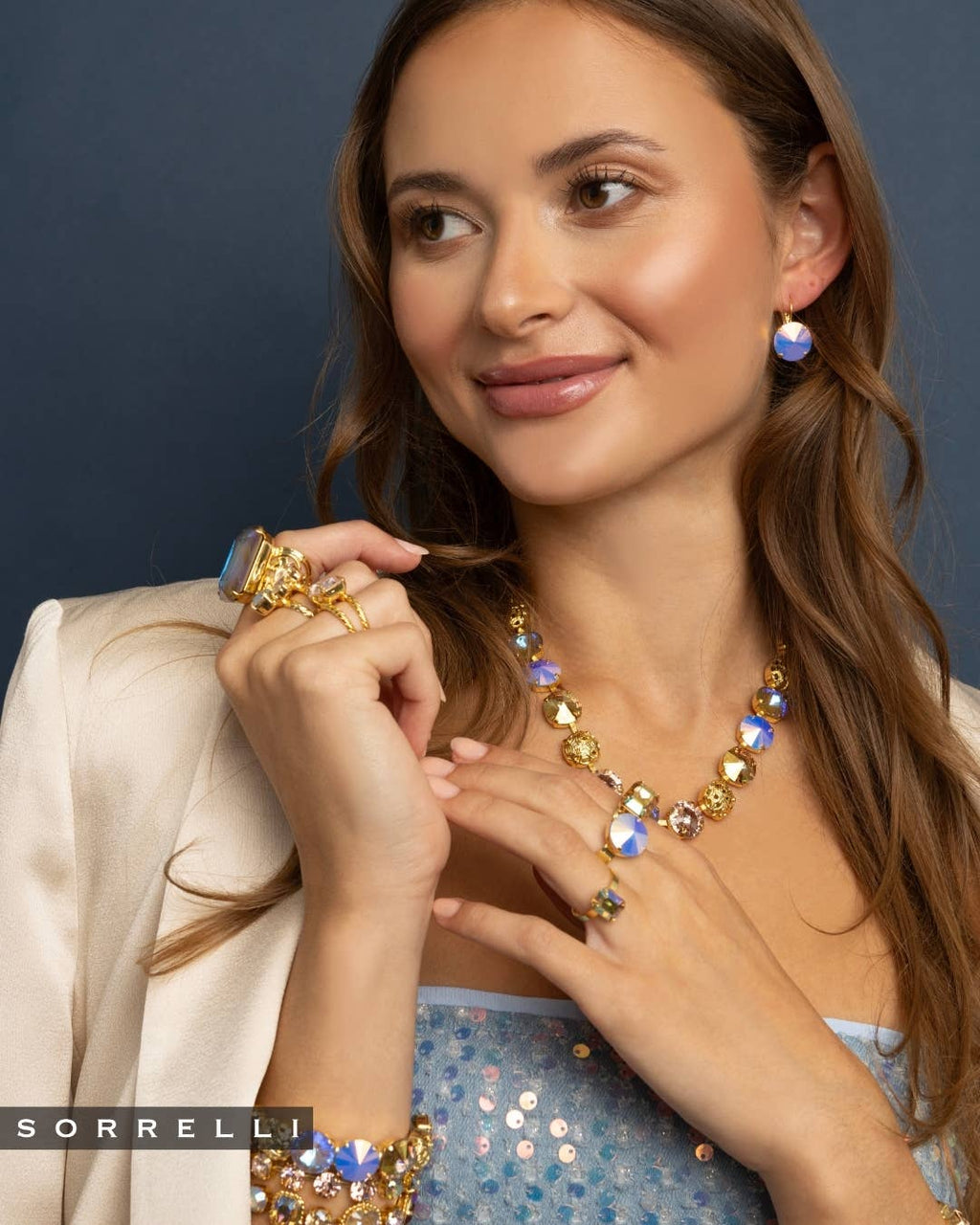SORRELLI Viretta Adjustable Cocktail Ring
