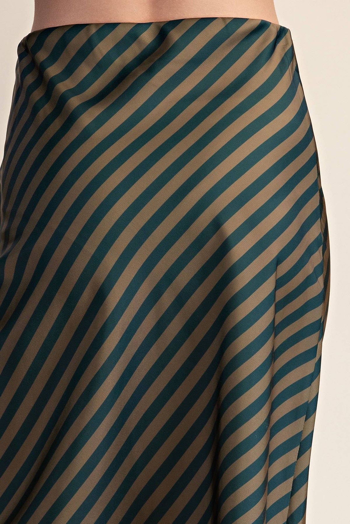The Social Stripe Midi Skirt