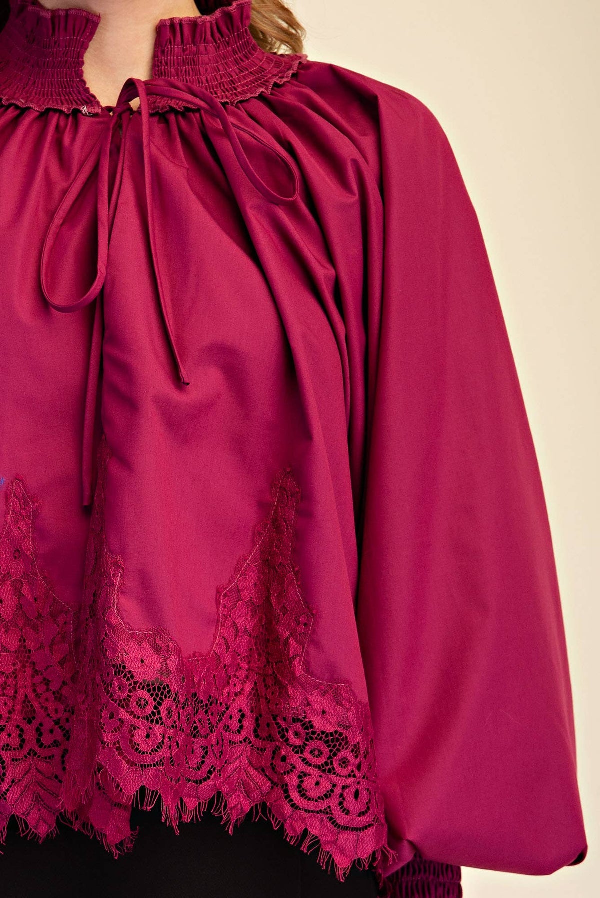 Main Character Lace Blouse