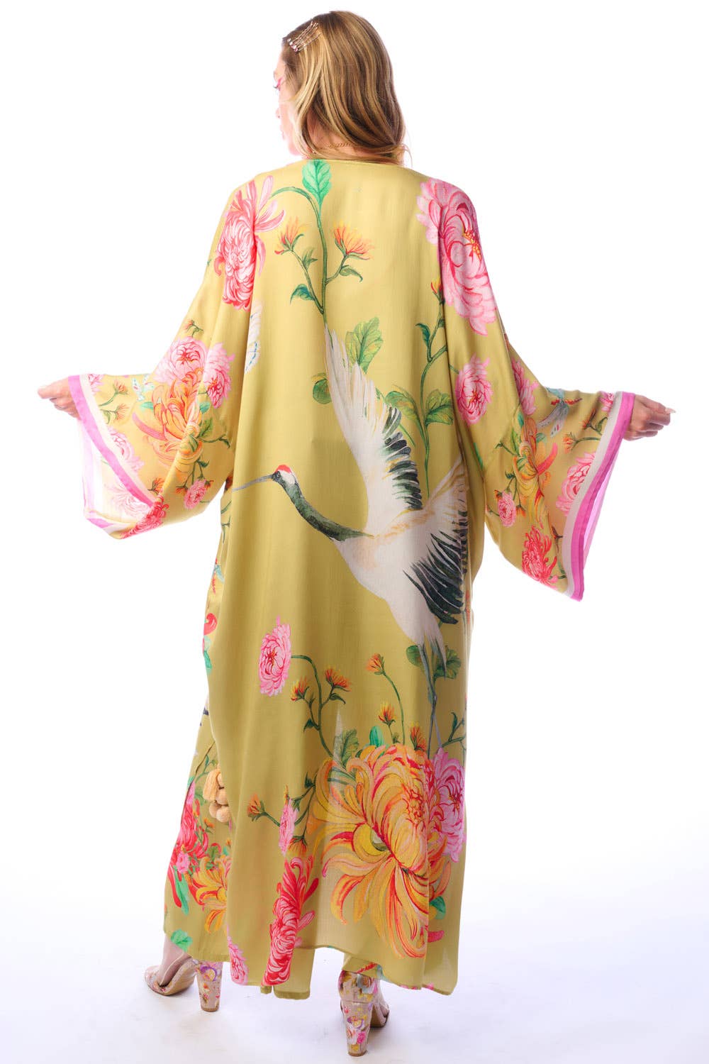 Aratta - The Legend Of The Crane Maxi Kimono
