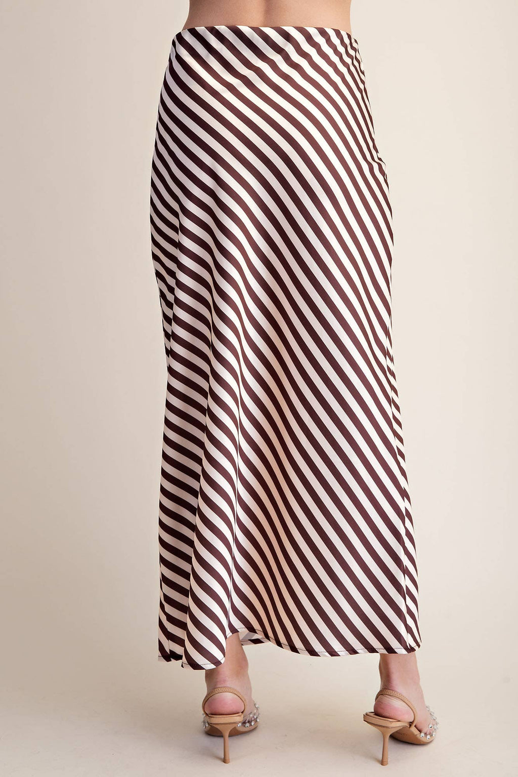 The Social Stripe Midi Skirt