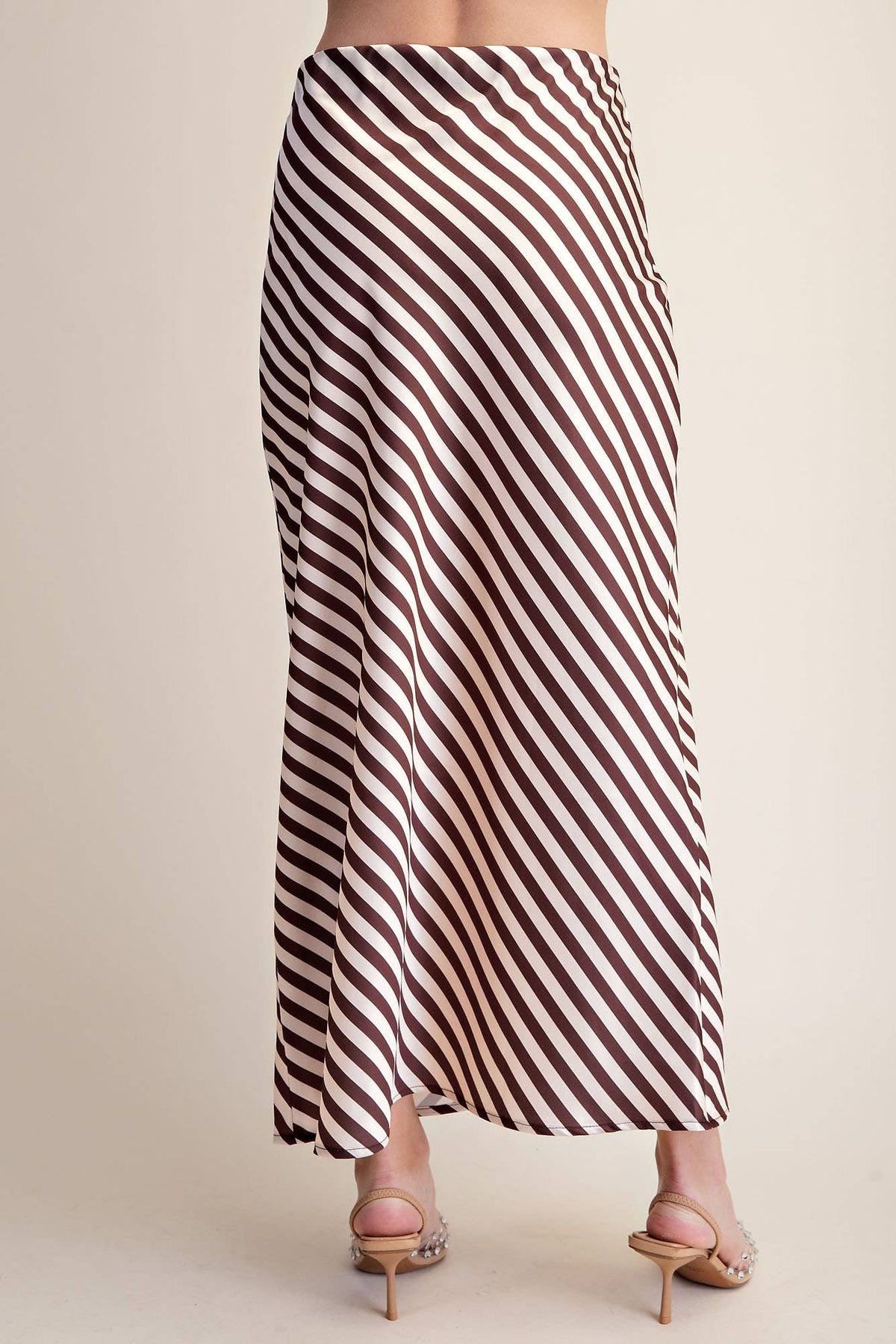 The Social Stripe Midi Skirt