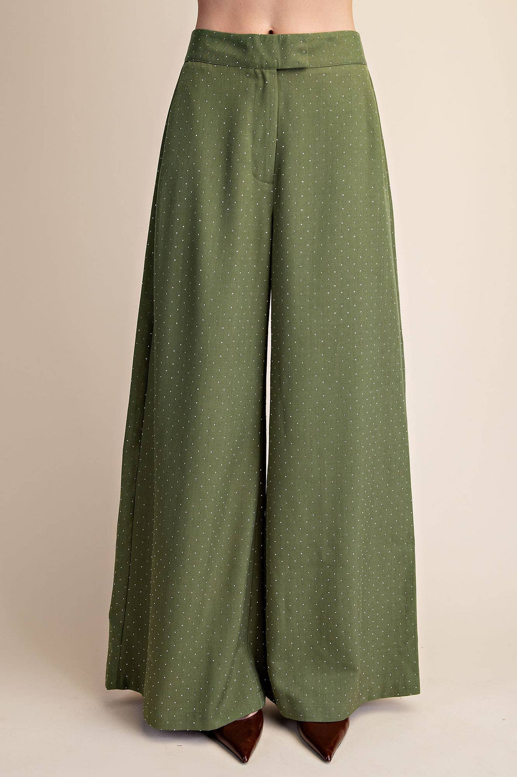 All That Glitters Wide-Leg Pants