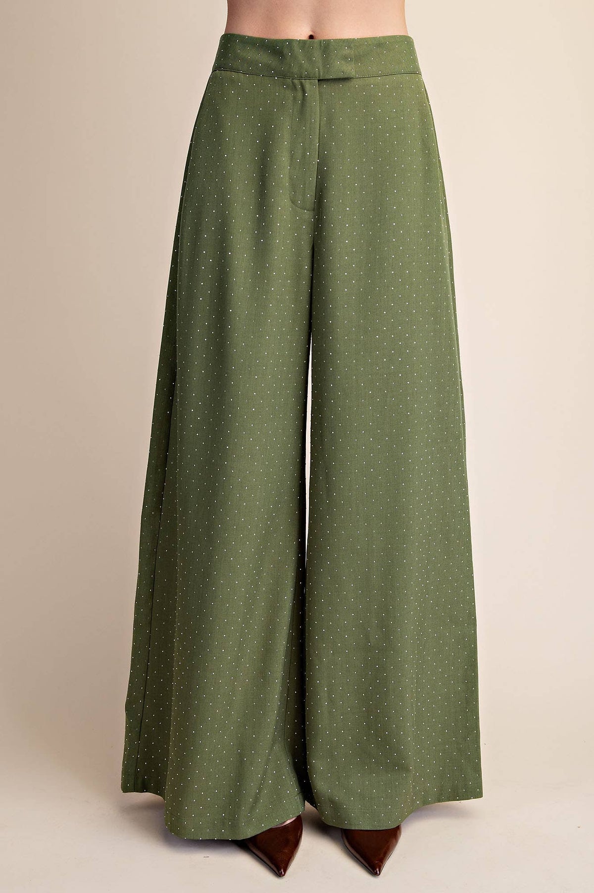 All That Glitters Wide-Leg Pants