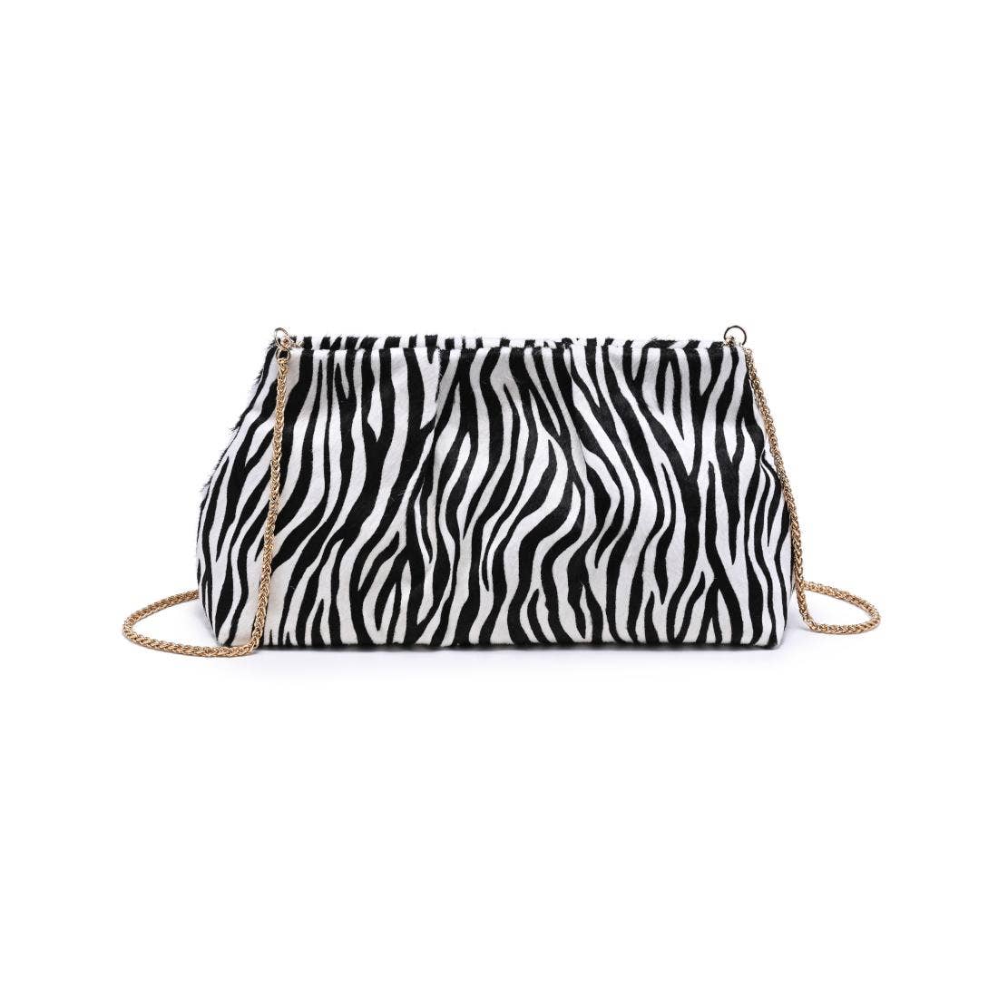 Elva Zebra Clutch