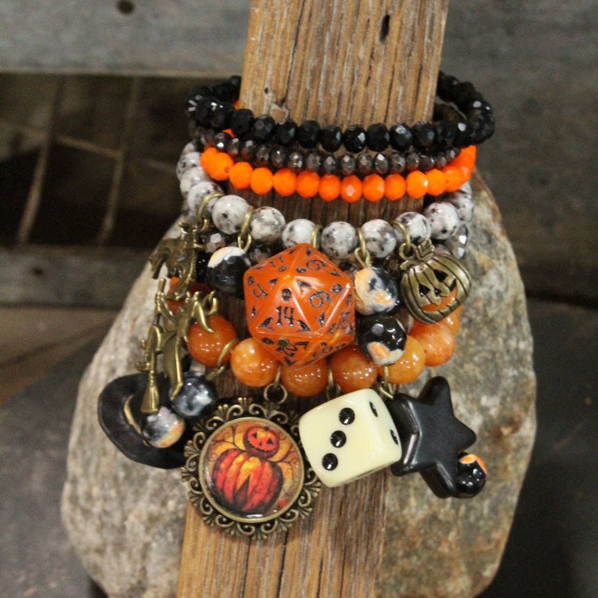 TRICK or TREAT Charm'd Bracelet Set