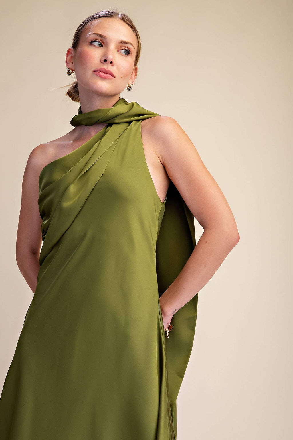 Shoulder the Spotlight Dress