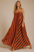 The Harvest Stripe Maxi Dress