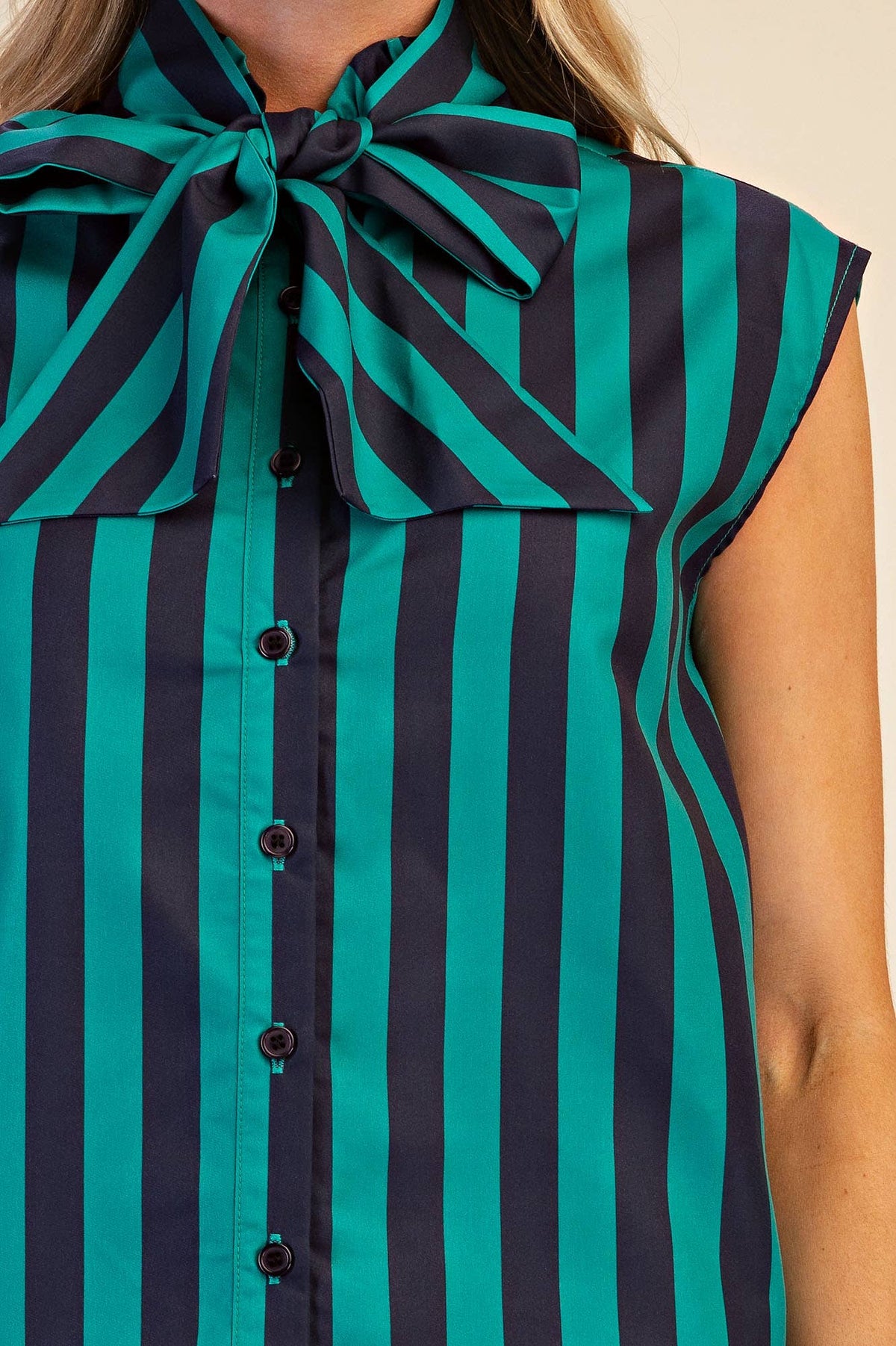 All Tied Up Striped Top