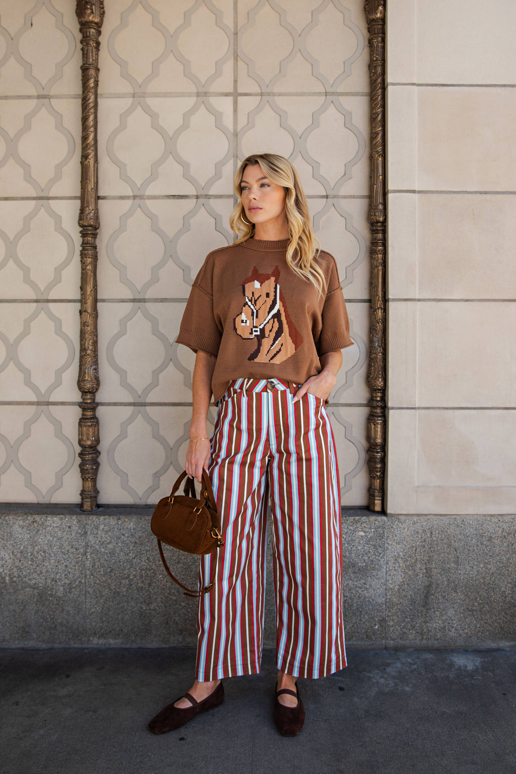The Weekend Stripe Pants