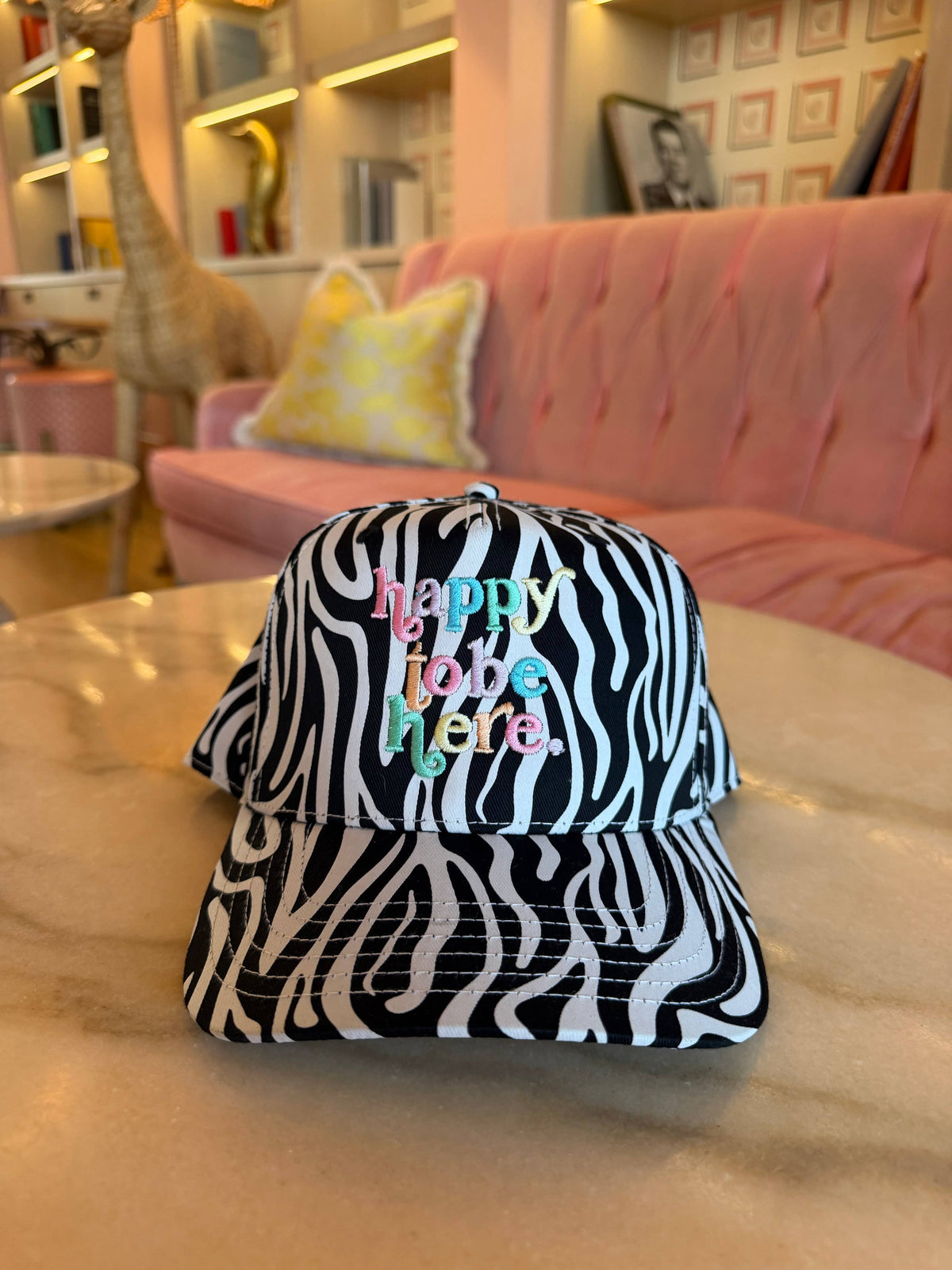 Happy To Be Here Trucker Hat