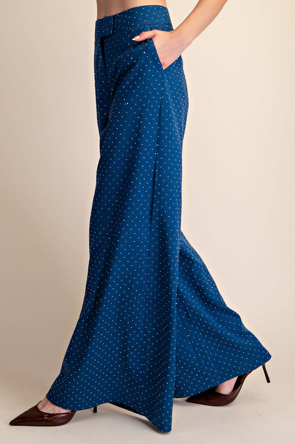 All That Glitters Wide-Leg Pants