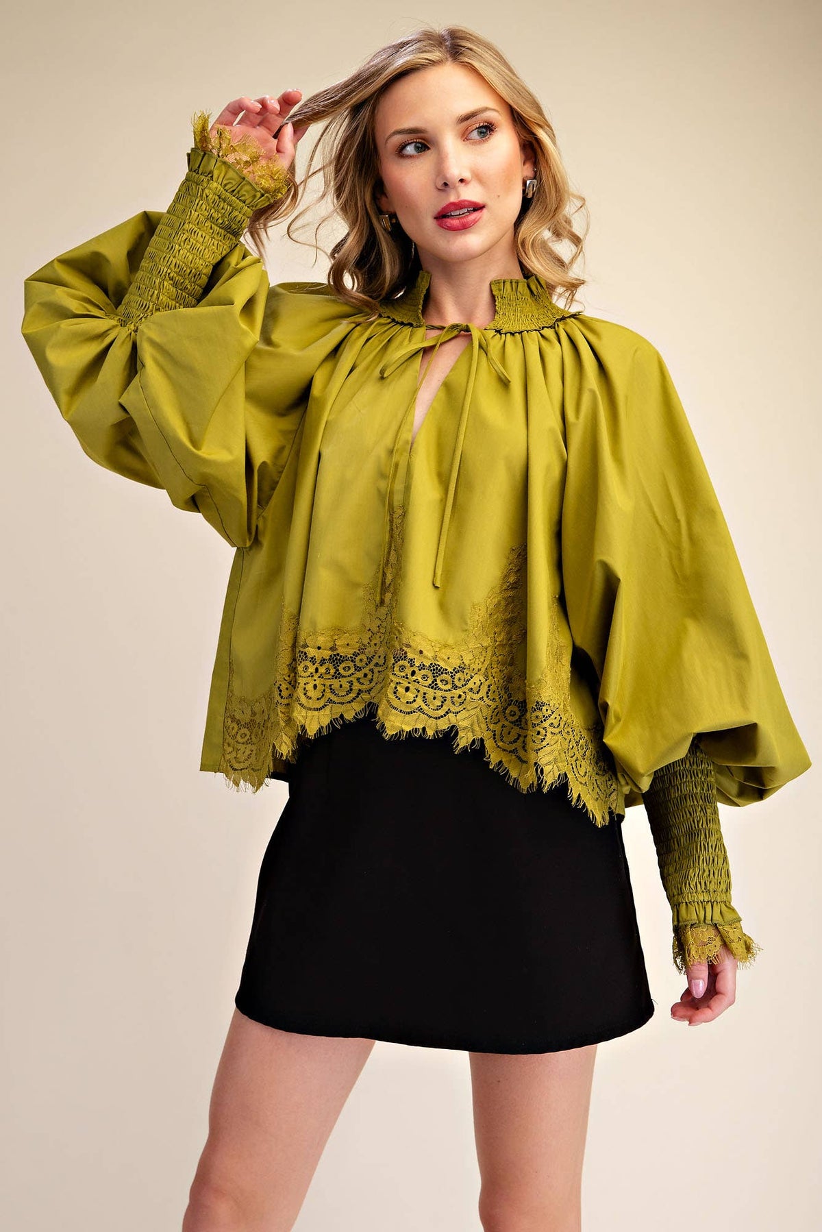 Main Character Lace Blouse