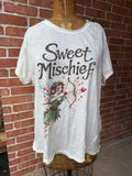 Jaded Gypsy Worn and Weathered Tee - Mischief