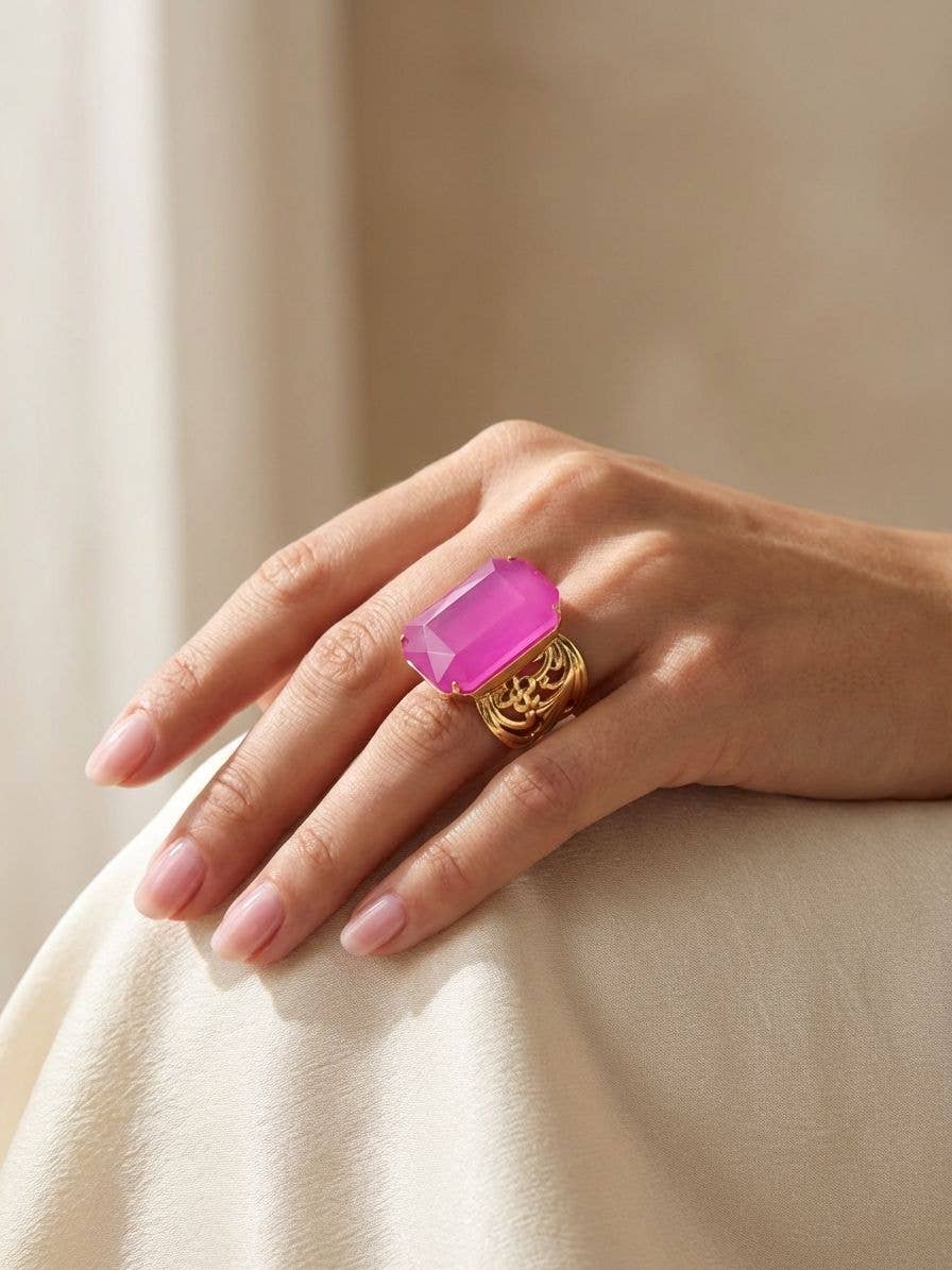 SORRELLI Viretta Adjustable Cocktail Ring