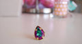 Vixen Adjustable Cocktail Ring in Mystic Peacock