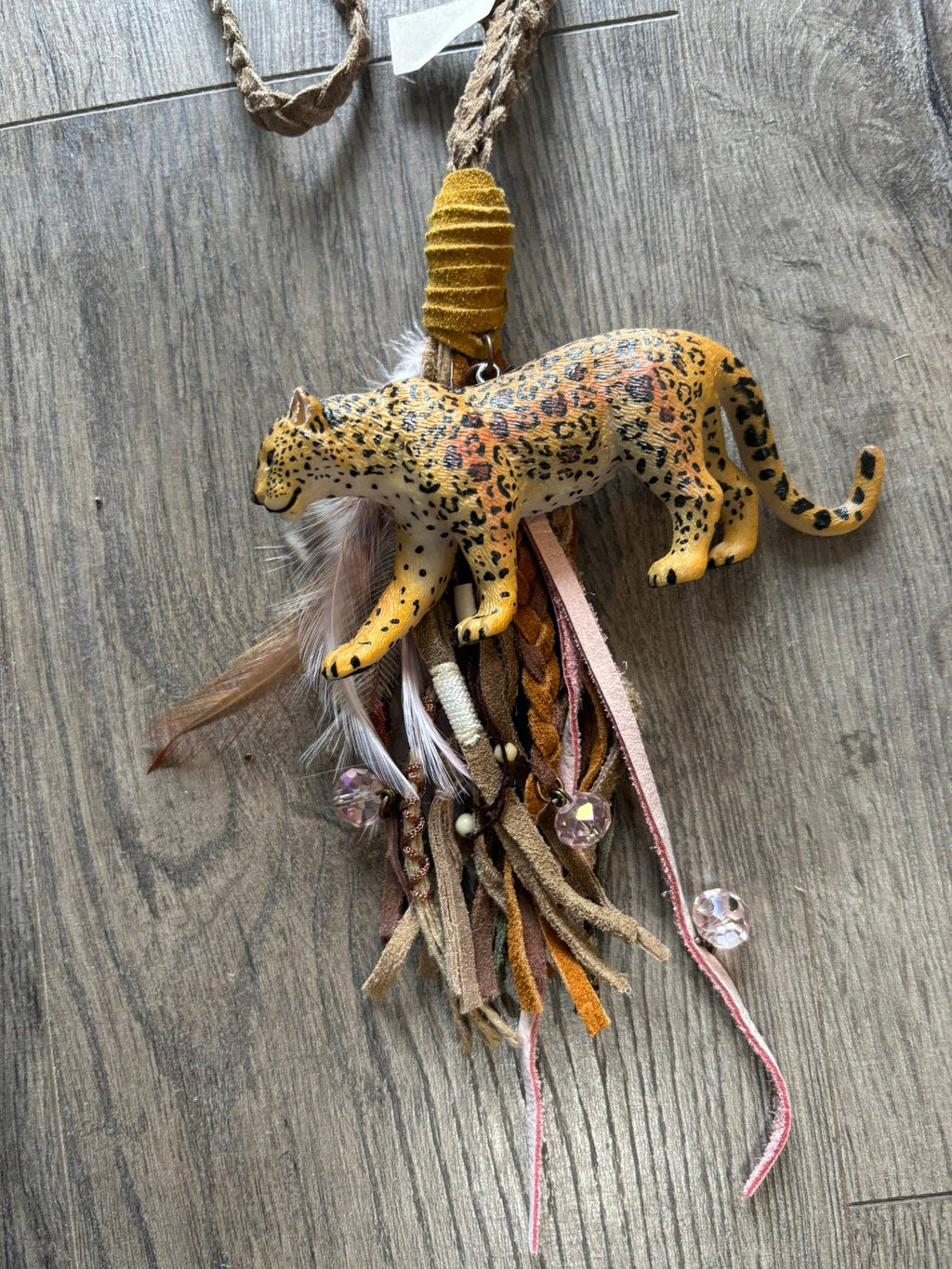 A Rare Bird - Untamed Leopard Necklace