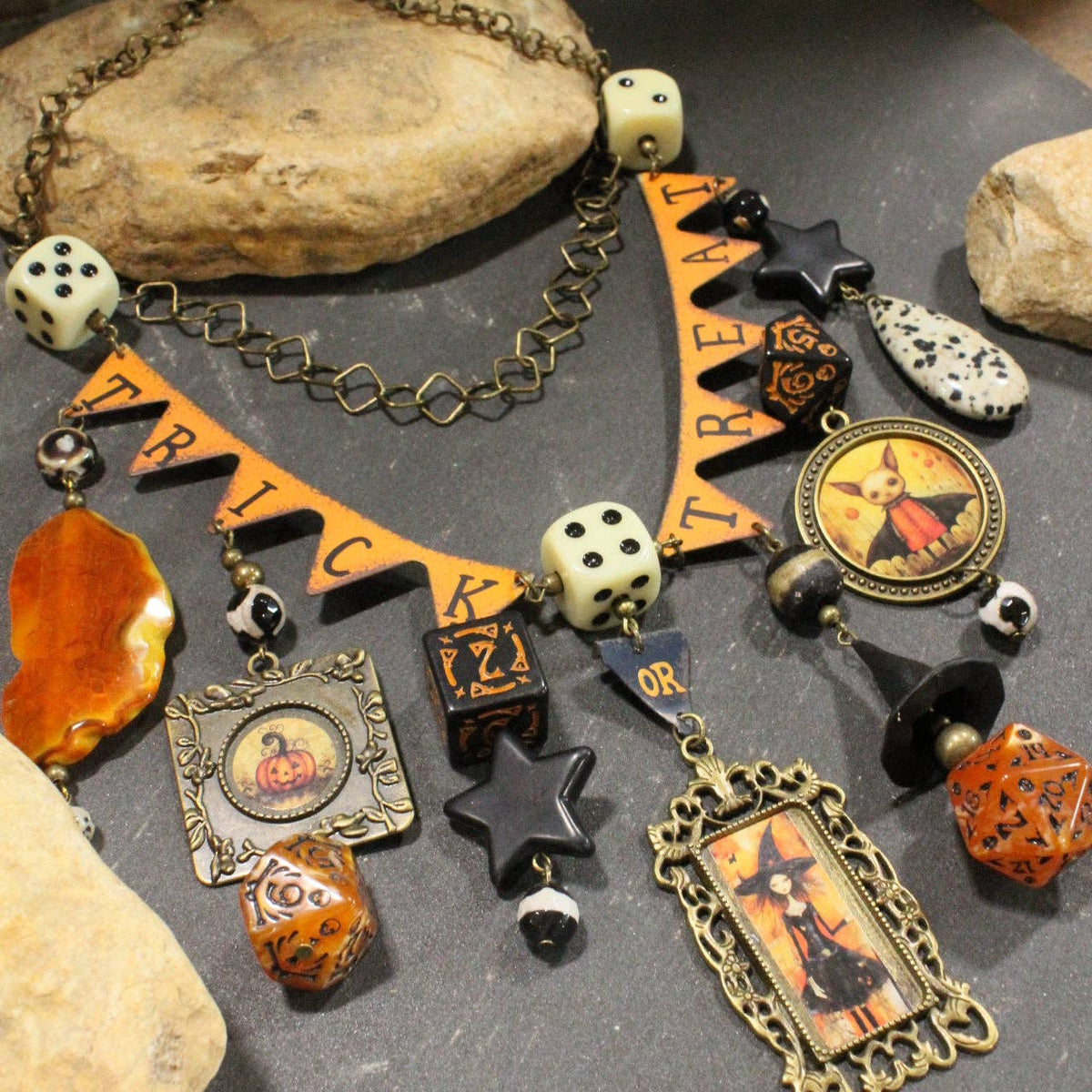 TRICK or TREAT Charm'd Necklace