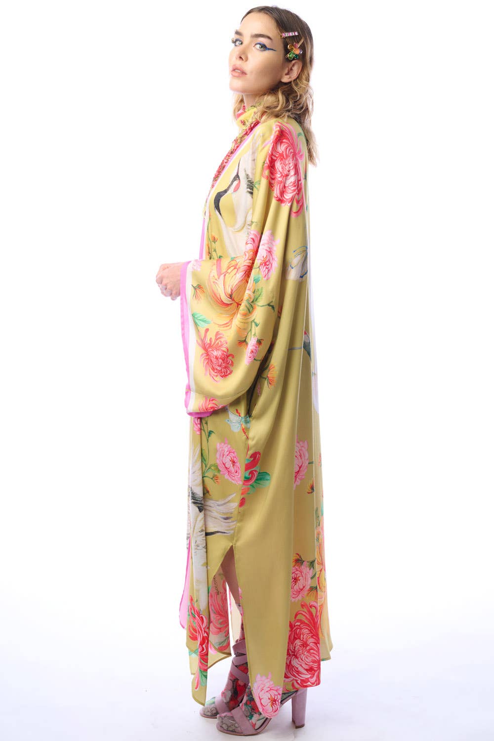 Aratta - The Legend Of The Crane Maxi Kimono