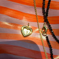 Chunky Heart Photo Frame Charm