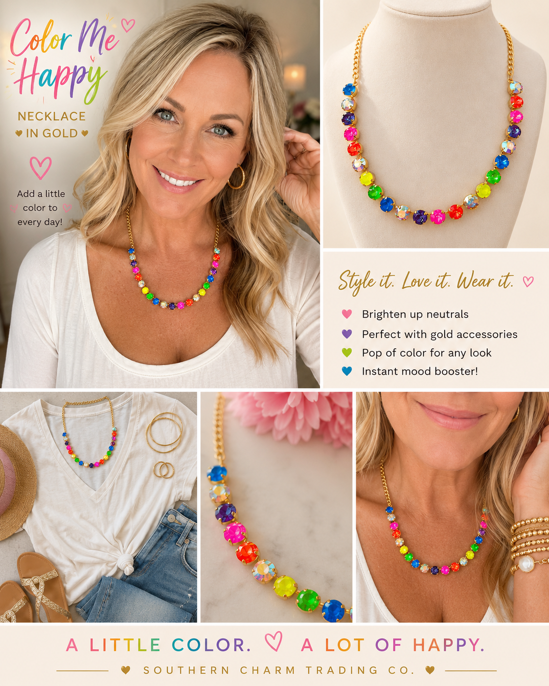 Color Me Happy Necklace 