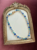 Blue Crush Austrian Crystal Necklace