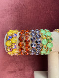 Color Party Stretchy Austrian Crystal Bracelet