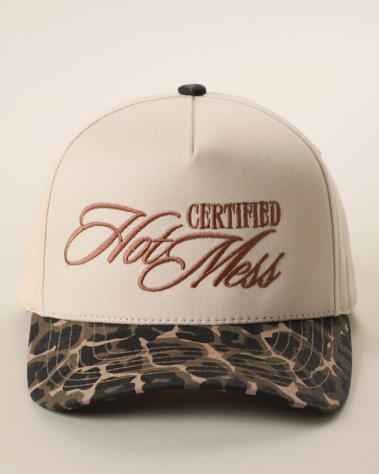Certified Hot Mess Trucker Hat