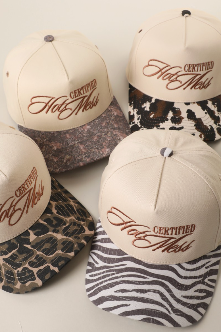 Certified Hot Mess Trucker Hat