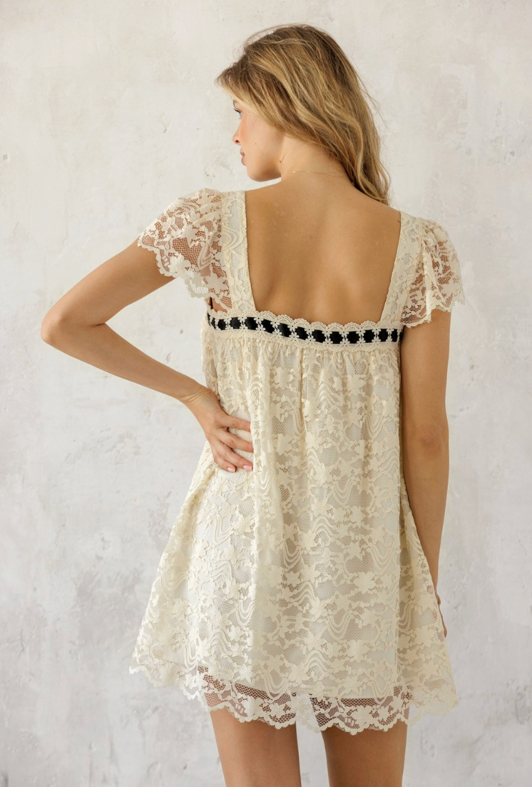 The Sweetest Detail Mini Dress