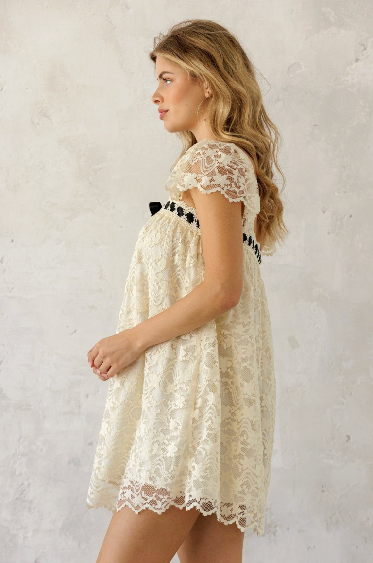 The Sweetest Detail Mini Dress