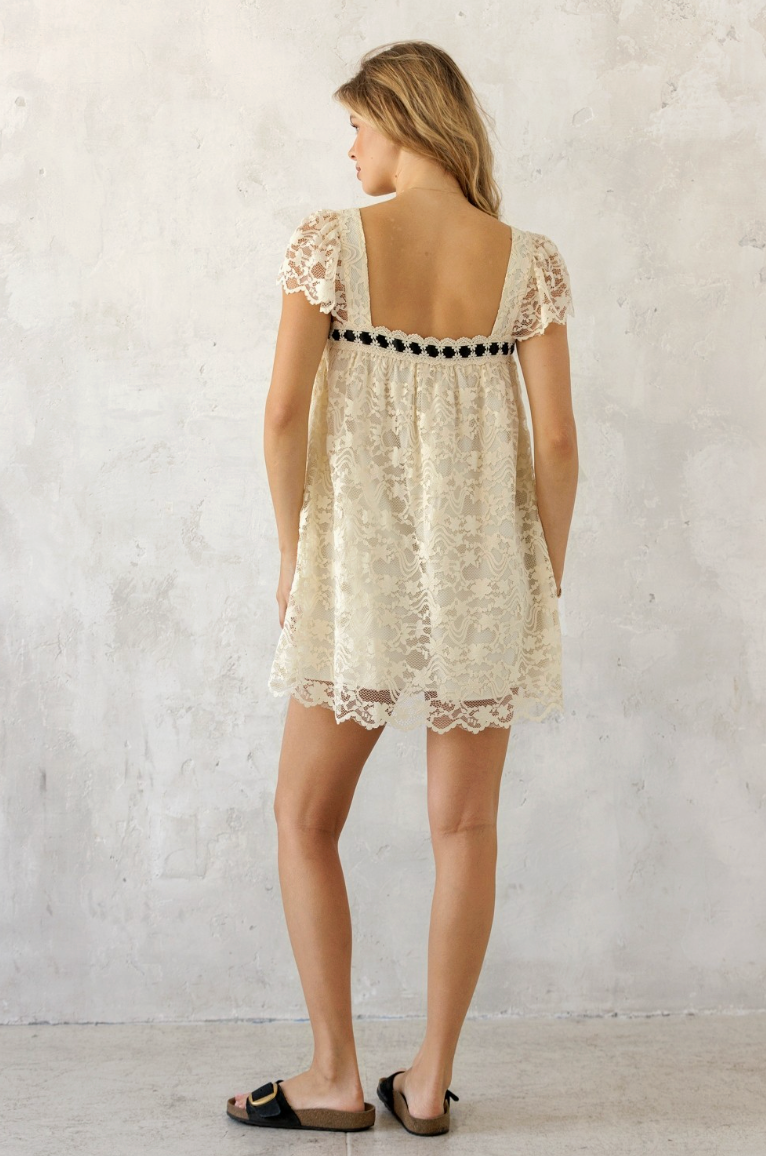 The Sweetest Detail Mini Dress