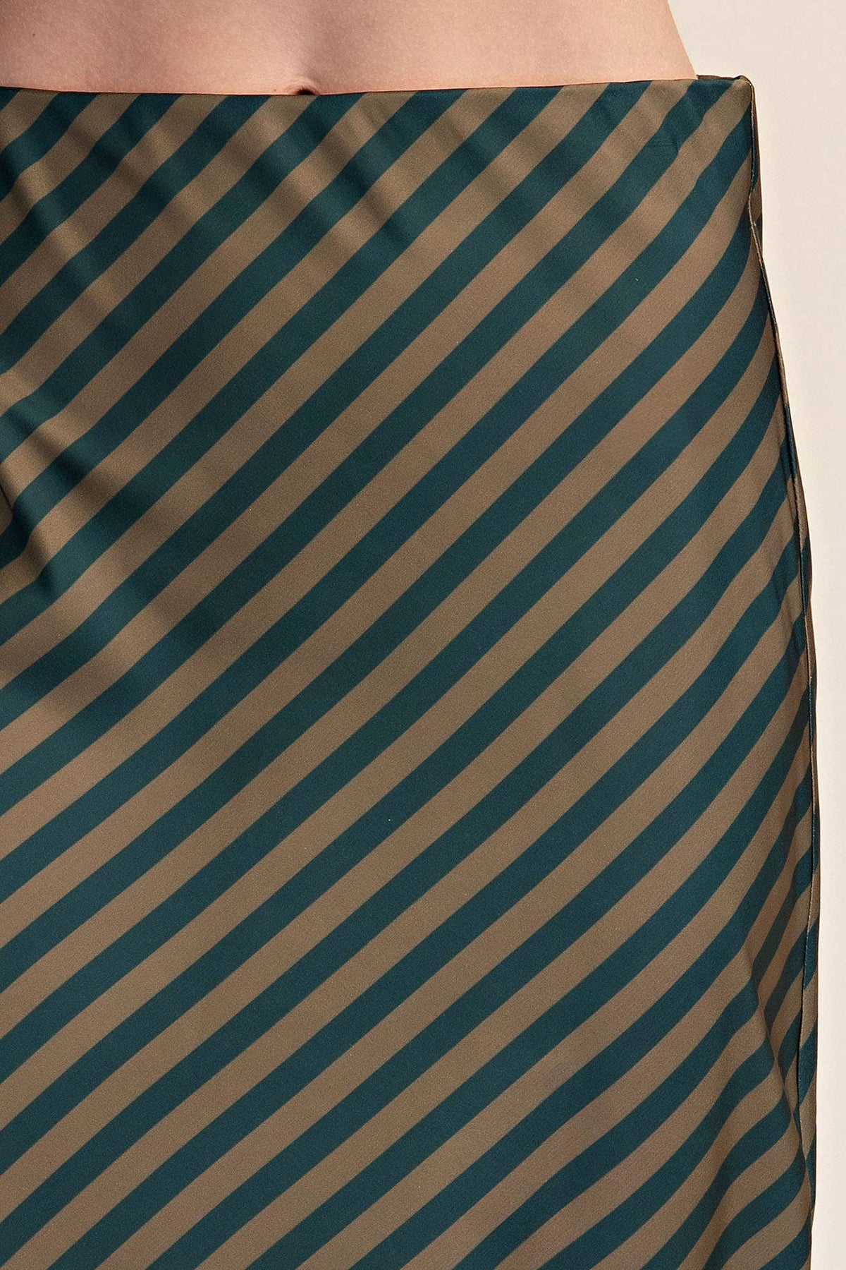 The Social Stripe Midi Skirt