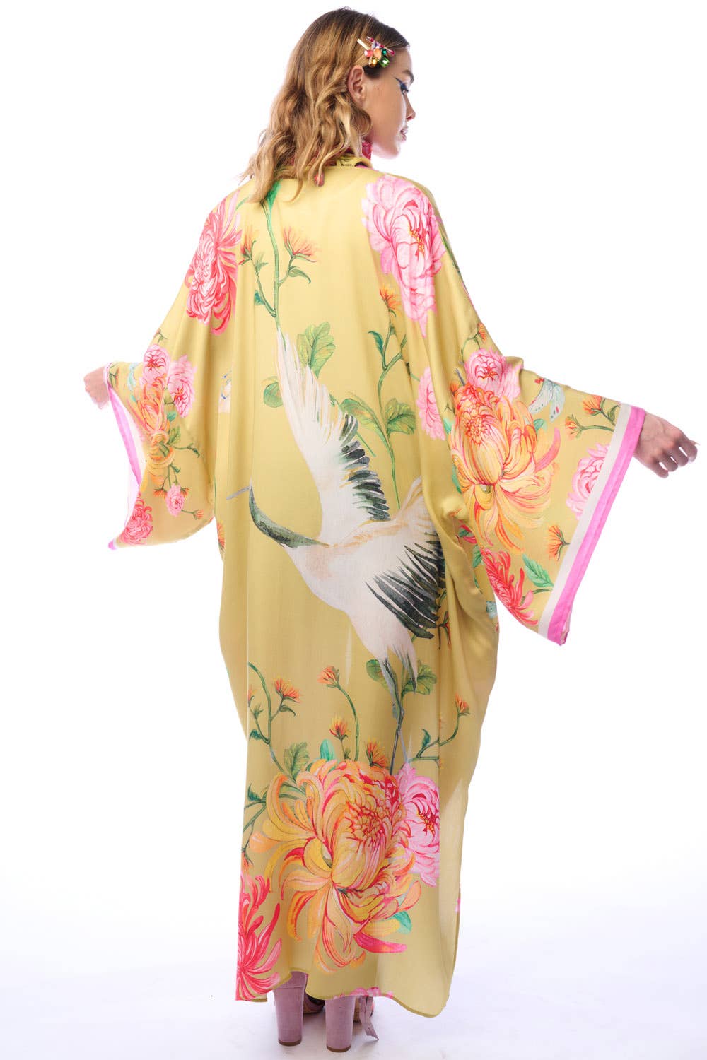 Aratta - The Legend Of The Crane Maxi Kimono