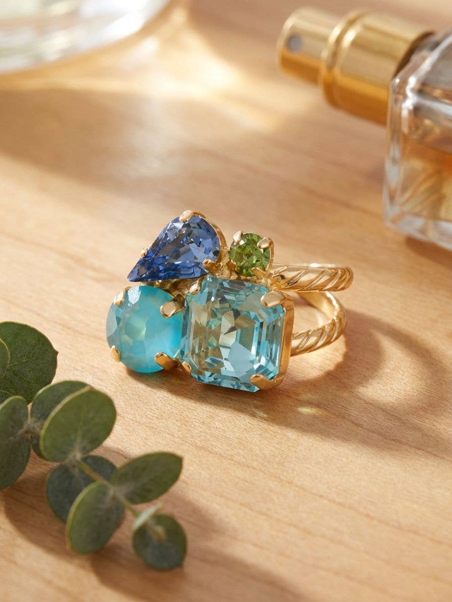 SORRELLI Anika Adjustable Cocktail Ring