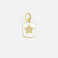 Medal Star Charm