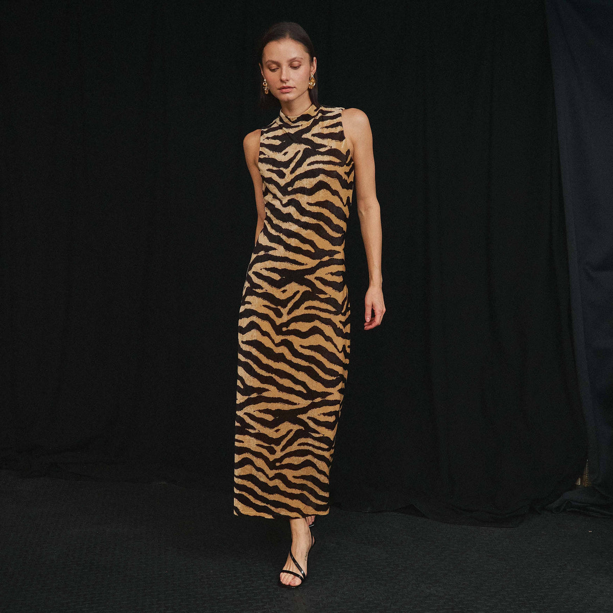 The Wild One Velvet Maxi Dress