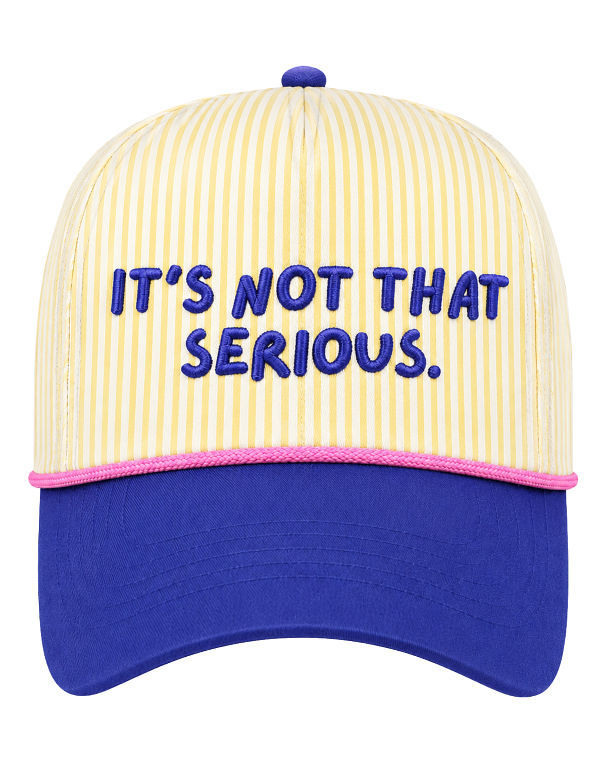 IT’S NOT THAT SERIOUS CANVAS CAP