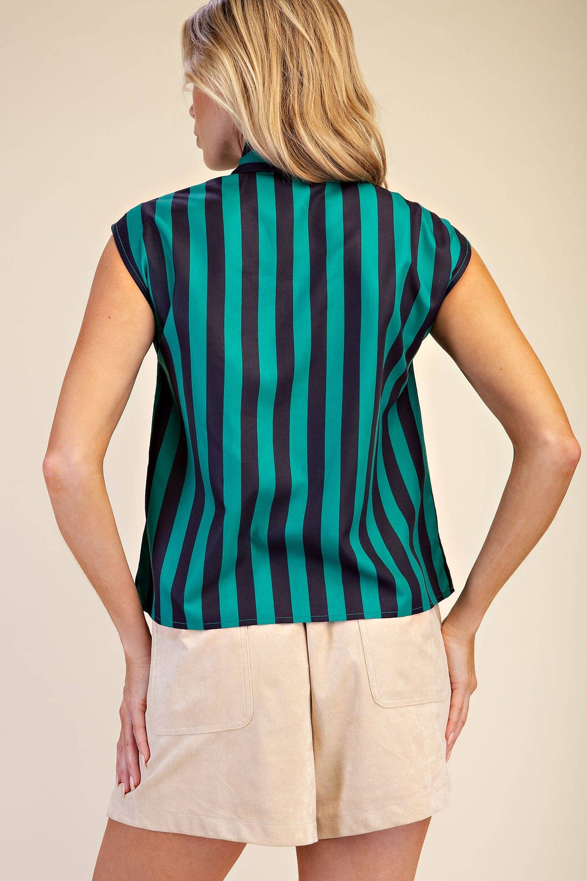 All Tied Up Striped Top