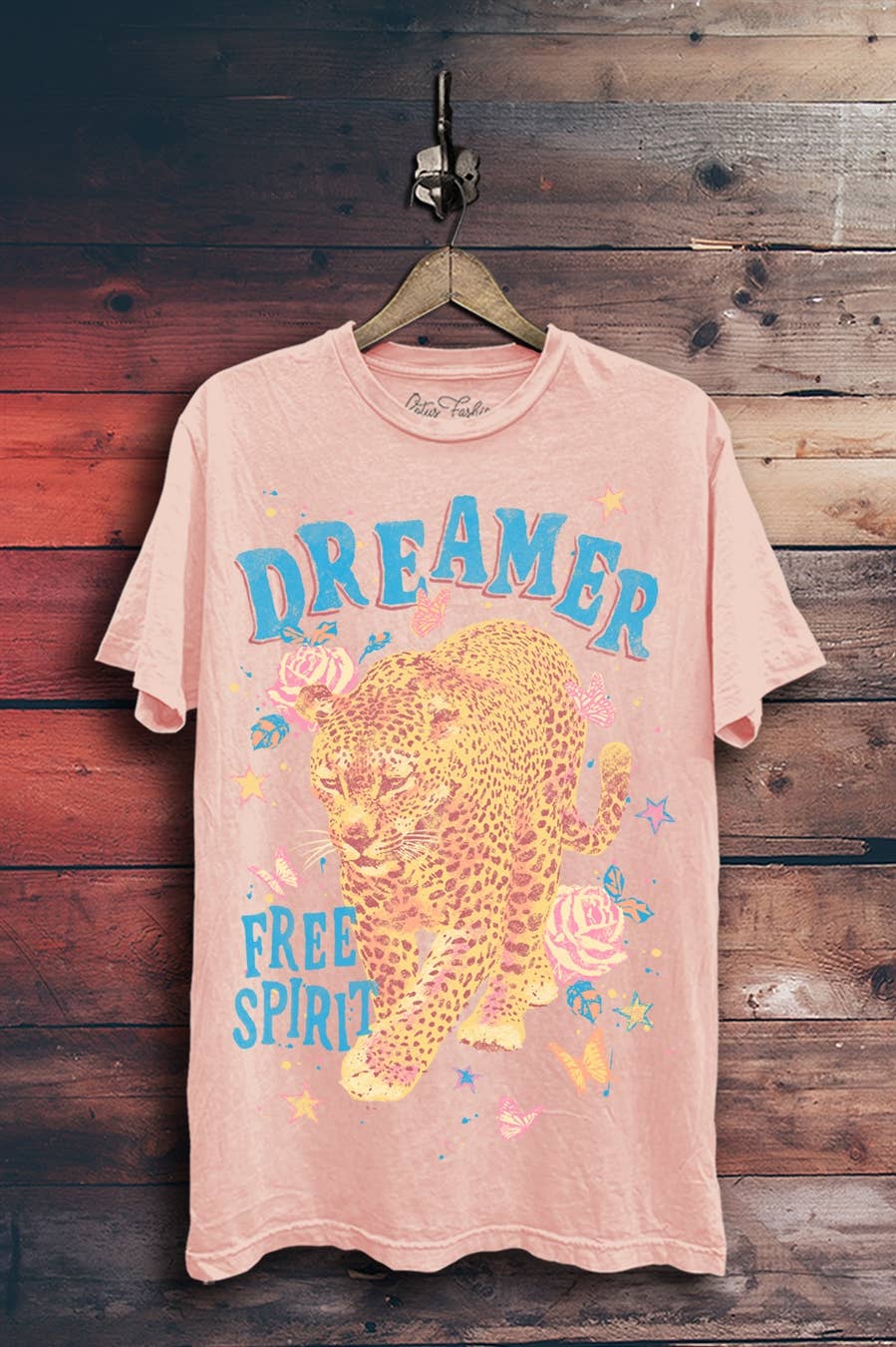 Dreamer Leopard Graphic Top